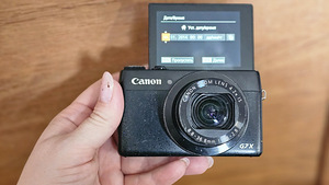 Цифровая камера Canon PowerShot G7 X, чёрная, б/у (6 фото из 7)