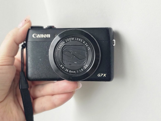 Canon PowerShot G7 X Digital Camera Black Used