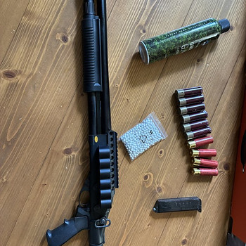 Помповое страйкбольное ружьё GBB (Golden Eagle)