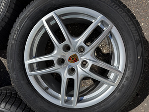 19" оригинальные диски Porsche Cayenne 5x130 + 265/50/19 m+s (1 фото из 9)