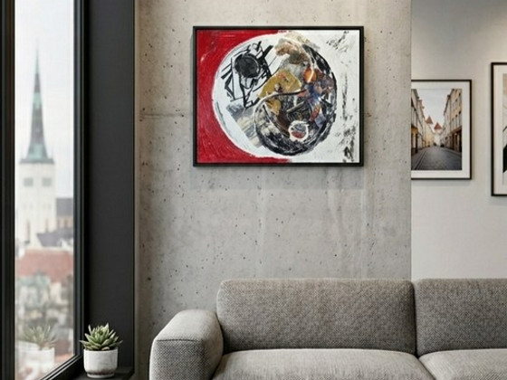 Современная картина для интерьера Yin-Yang 40×50 см