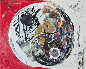 Kaasaegne sisemaal Yin-Yang 40×50 cm (3 foto / 5)