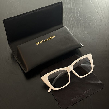 Saint Laurent SL 276 MICA valged päikeseprillid
