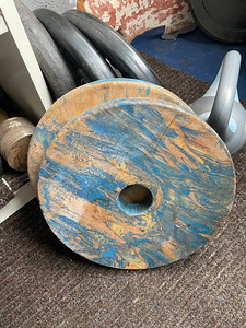 Обрезиненные диски для штанги 2x 5kg (диам. 45mm) (1 фото из 3)