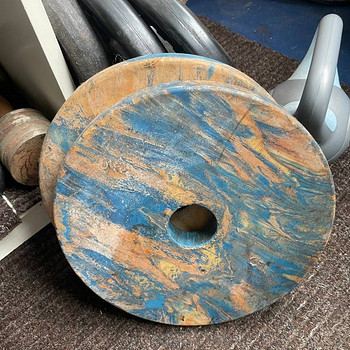 Обрезиненные диски для штанги 2x 5kg (диам. 45mm)