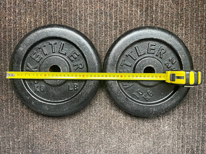 Диски KETTLER 2x 10kg (30мм) (1 фото из 2)