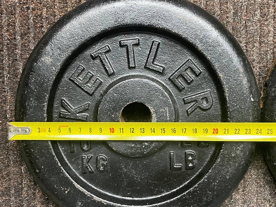 Диски KETTLER 2x 10kg (30мм)