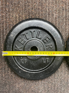 Диски KETTLER 2x 10kg (30мм) (2 фото из 2)