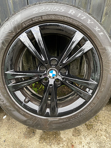 5x112 BMW X1 originaalveljed + rehvid 225/55/17 + andurid (3 foto / 9)