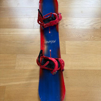 Burton Process Flying V snowboard with bindings,bag, boots