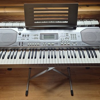 Синтезатор Casio CTK-800 со стойкой и стулом