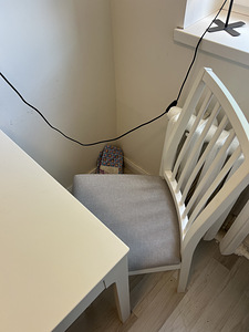 Обеденный стол IKEA EKEDALEN + 2 стула (5 фото из 6)