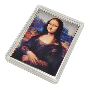 Серебрянная колекционая монета Mona Lisa (5 фото из 5)