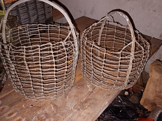 Корзины для картофеля из алюминиевой проволоки, 2 шт., с Саа