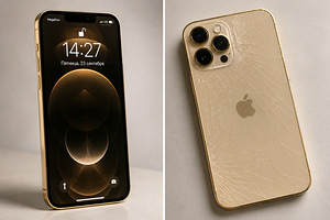 iPhone 13 Pro Max 128 ГБ, Gold (1 фото из 1)