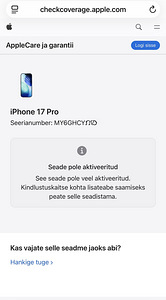 Apple iPhone 17 Pro Deep Blue 256GB uus, aktiveerimata! (4 foto / 4)