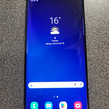 Väga heas seisukorras Samsung S9 Plus 64gb