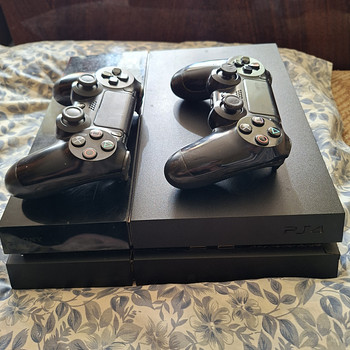 Ps4 Playstation 4 500GB + 2 pulti + 2 mängu