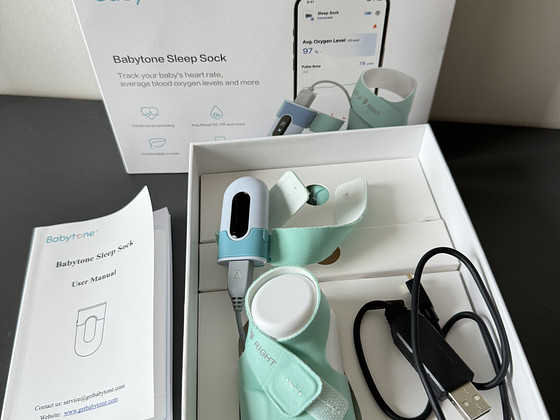 Smart baby sock Babytone