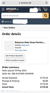 Smart baby sock Babytone (2 foto / 2)