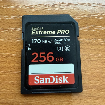 SanDisk Extreme Pro UHS-I, SDXC, 256 GB