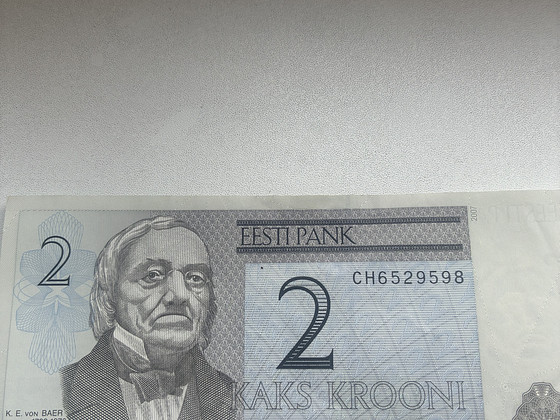 Продам бумажные эстонские деньги