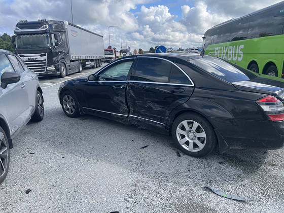 Avariiline Mercedes-Benz S-klass W221