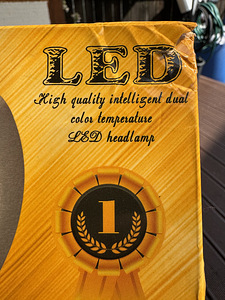 Led high quality headlamp (6 foto / 6)