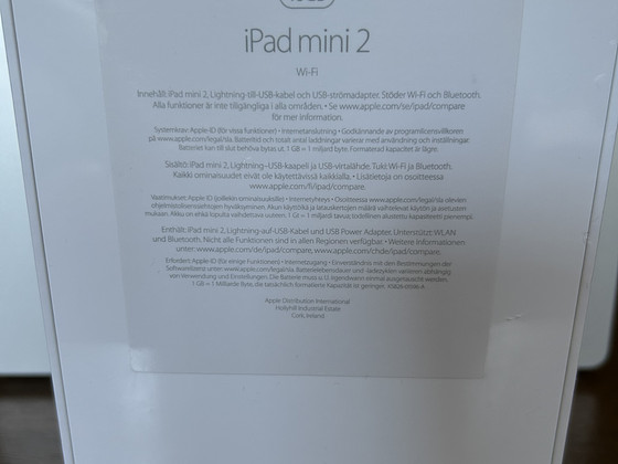 HARULDUS KOLLEKTSIONÄÄRILE: NOS iPad mini 2 (2013) – Tehase