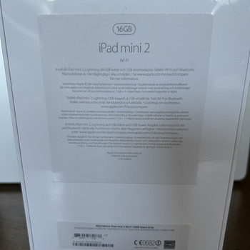 РЕДКОСТЬ ДЛЯ КОЛЛЕКЦИОНЕРА: NOS iPad mini 2 (2013) — в завод
