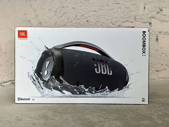 JBL Boombox 3 чёрная портативная колонка, новая