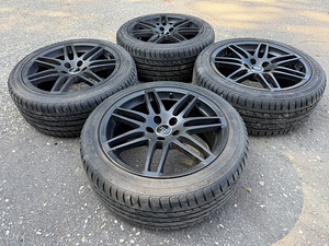 18" Audi originaalveljed 5x112 + suverehvid 235/45/18 (6mm) (2 foto / 10)