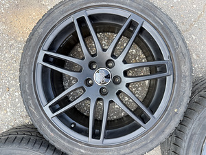 18" Audi originaalveljed 5x112 + suverehvid 235/45/18 (6mm) (6 foto / 10)