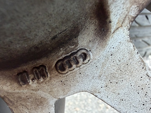 18" Audi originaalveljed 5x112 + suverehvid 235/45/18 (6mm) (9 foto / 10)