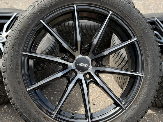 19" ABS veljed 5x112 + Nokian naastrehvid 245/45/19 (7,5mm)
