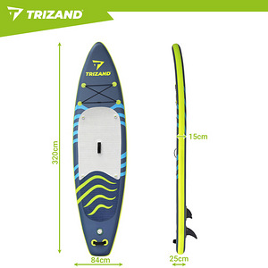 SUP доска +дополнительное оснащение, 320 см и до 150 кг! (2 фото из 3)