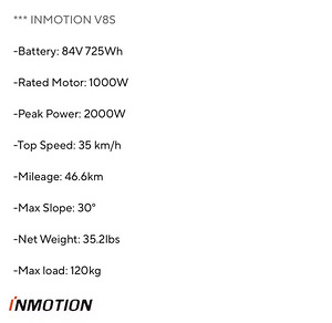 Моноколесо Inmotion V8S 16” НОВОЕ (5 фото из 5)