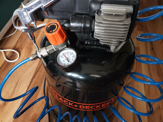Black+Decker kompressor + Pneumaatilised püstol
