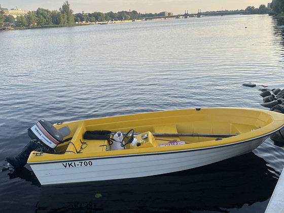 Mootorpaat Terhi 410R koos 20hp Yamahaga