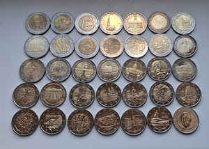 35 x 2 euro Saksamaa UNC (2 foto / 2)
