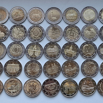 35 x 2 euro Saksamaa UNC