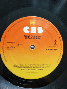 Judas Priest "Point of entry" (3 фото из 4)