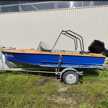 Paat Progress 2M Suzuki 85 hj + haagis + rohkelt varuosi!
