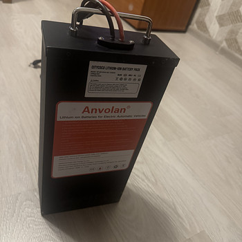 Anvolan 60V 20Ah Li-ion aku + laadija