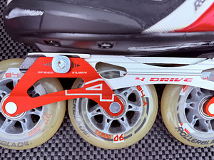 Rulluisud /Ролики Rollerblade 42,5 /27,5см (3 фото из 9)