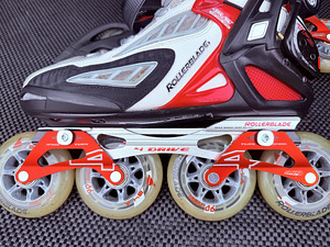 Rulluisud /Ролики Rollerblade 42,5 /27,5см (6 фото из 9)
