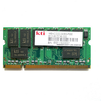 KTI 512MB DDR-333 Laptop RAM MSAC22D-38IS3-MBE