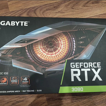 Продам видеокарту Gigabyte GeForce RTX 3080 10gb