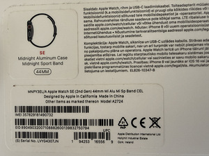 Apple Watch SE GPS+LTE (3 foto / 3)