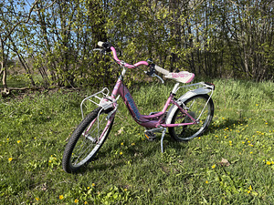 Jalgrattas BOTTECCHIA lilla-valge (1 foto / 5)